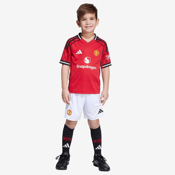 Conjunto Infantil Manchester United 2025/26 Fan