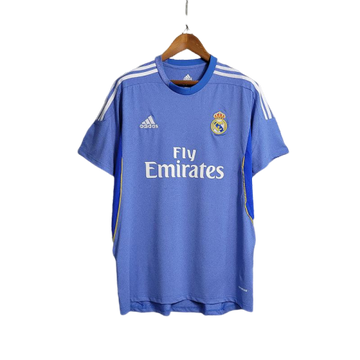 Camiseta Retro Real Madrid 2013/14 Masculino Azul