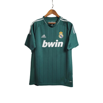 Camiseta Retro Real Madrid Visitante 2012/13 Masculino Verde
