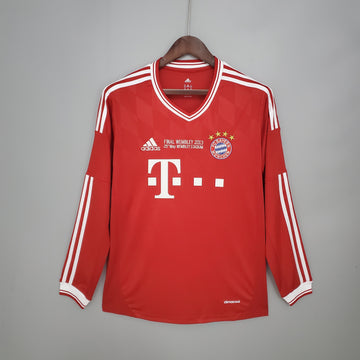 Camiseta Manga Larga Bayern de Múnich Champions League 2013/14 - Roja