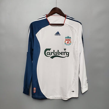 Camiseta Manga Larga Liverpool 06/07 - Blanco