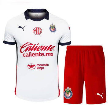 Camiseta y Pantalones Cortos para Niños Chivas de Guadalajara Away 24/25