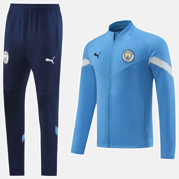 Conjunto de Viaje Manchester City - Masculino - Azul Claro