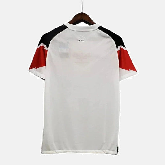 Camiseta Manchester United Retro 2010/2011 Blanca -