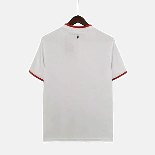 Camiseta Manchester United Retro 2013/2014 Blanca -