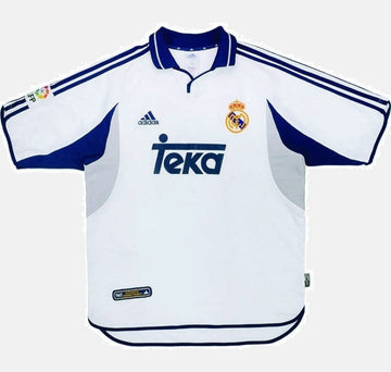 Camiseta Real Madrid I Local 2000/01 Retro
