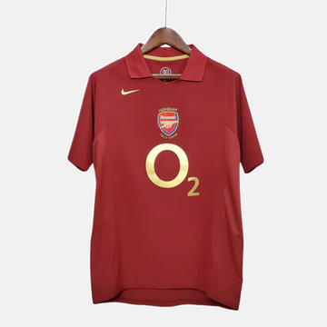 Camiseta Retro Arsenal 2005/06 Local