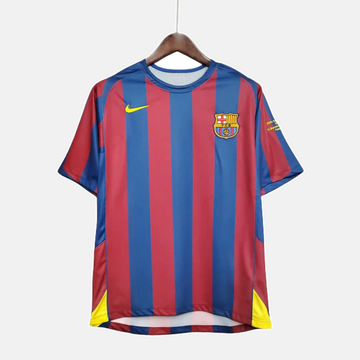 Camiseta Retro FC Barcelona 2006/06 Local Edición Champions League