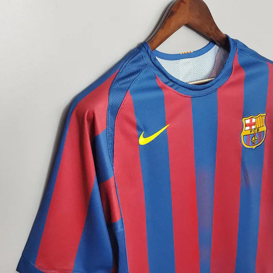 Camiseta Retro FC Barcelona 2006/06 Local Edición Champions League