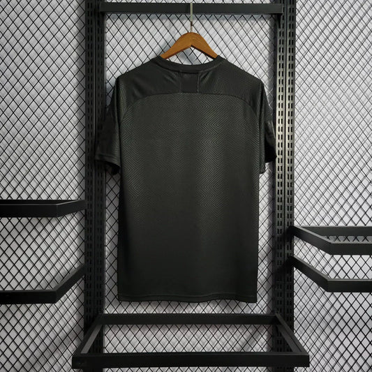 Camiseta Retro Borussia Dortmund 2019/20 Edición Especial 110 Años Masculino Negra