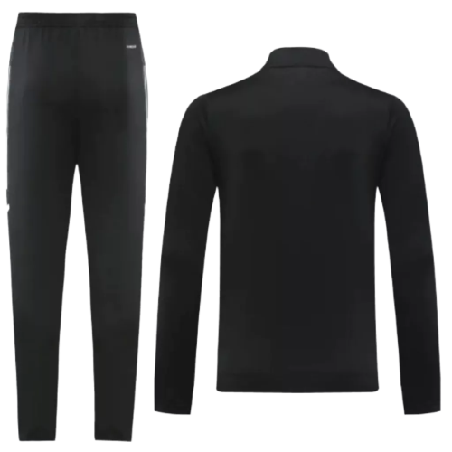 Conjunto de Viaje Manchester United - Masculino - Negro e Blanco