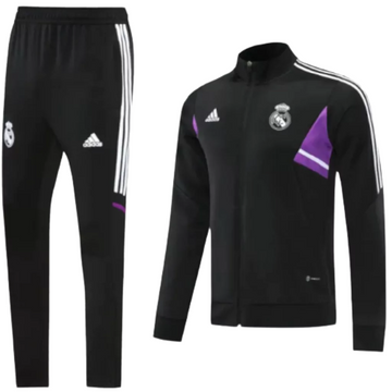 Conjunto de Viaje Real Madrid - Masculino - Negro