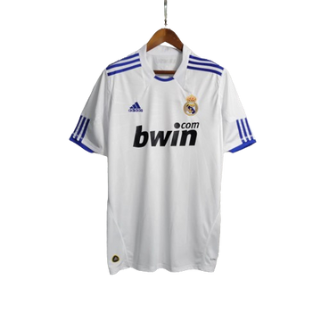 Camiseta Retro Real Madrid I Local 2010/11 Masculino Blanco
