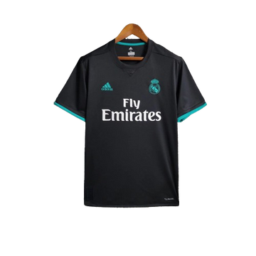 Camiseta Retro Real Madrid 2017/18 II Fan Negro