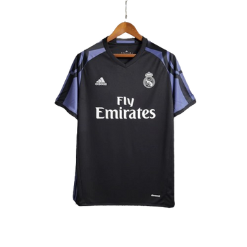Camiseta Retro Real Madrid III Tercera 2016/17 Negro